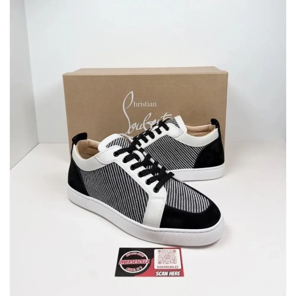 Size 11.5US - Christian Louboutin Rantulow Orlato Black/White🐼 NEW/RETAIL $1K! - Picture 1 of 10